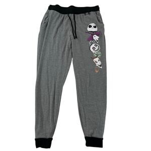Disney Nightmare Before Christmas Jack Skellington Grey Sleep Pants Unisex M